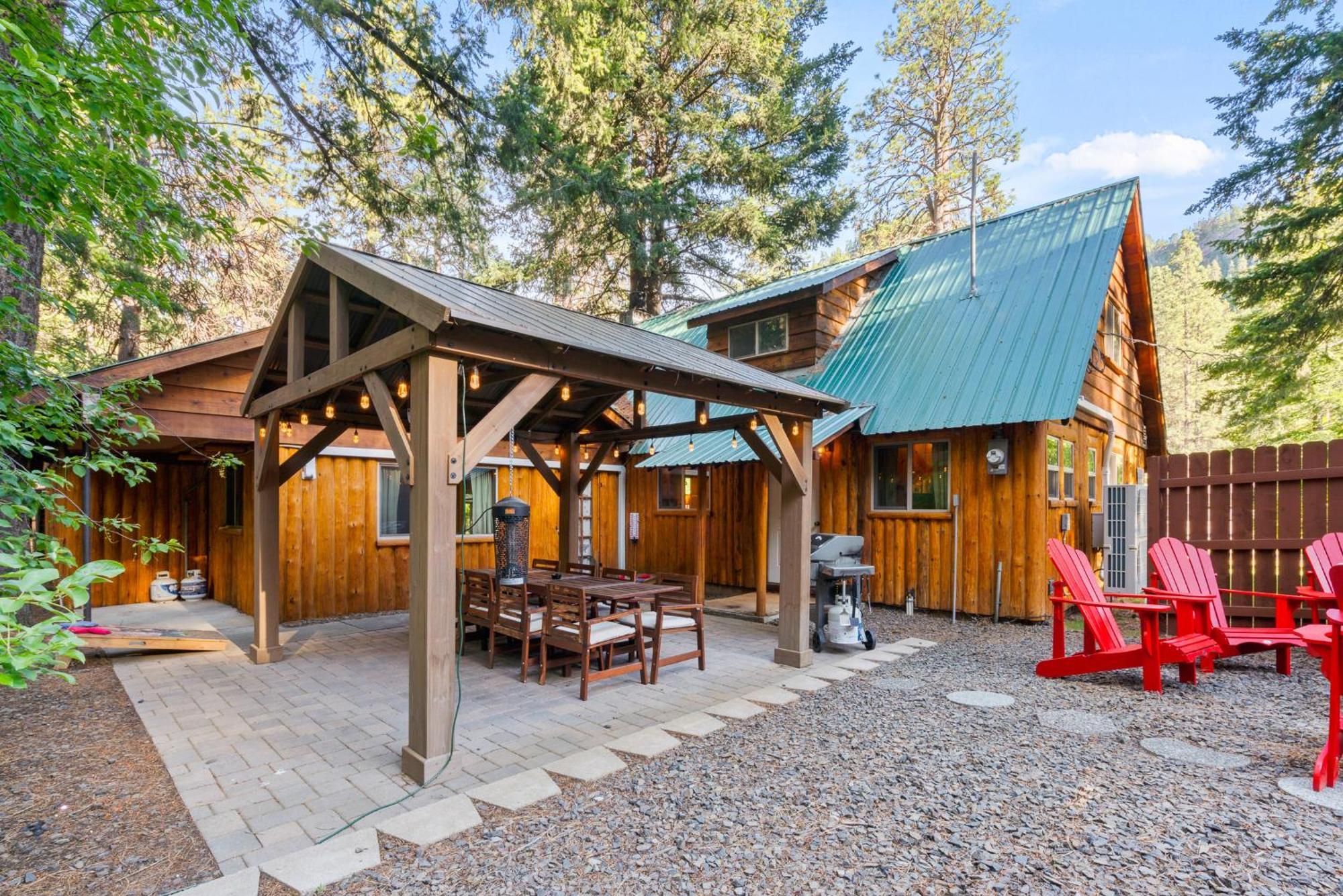 White Pass Log Cabin Luxury Retreat Rimrock Exteriör bild
