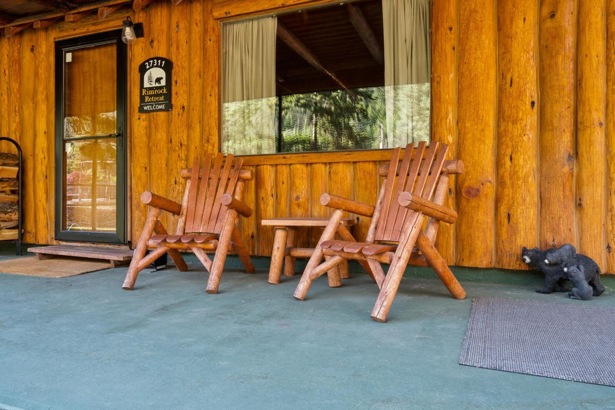 White Pass Log Cabin Luxury Retreat Rimrock Exteriör bild
