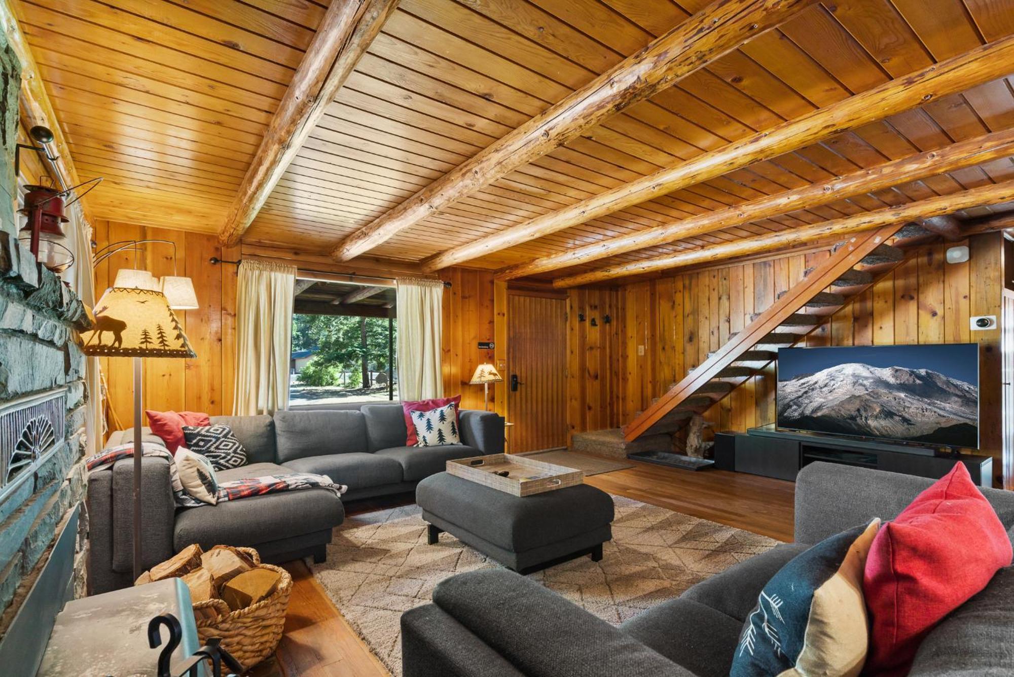 White Pass Log Cabin Luxury Retreat Rimrock Exteriör bild
