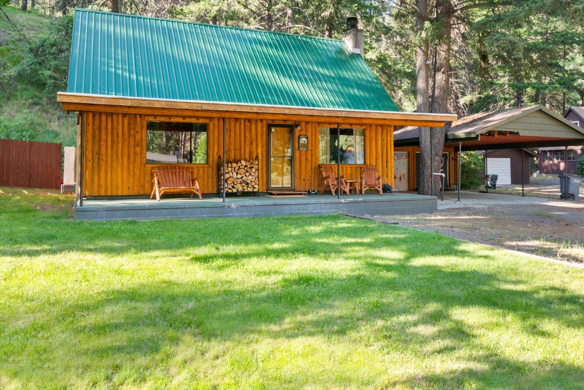 White Pass Log Cabin Luxury Retreat Rimrock Exteriör bild